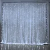 Strings Led Icicle Curtain Lights Christmas Lamp Wedding String For Home Decor With Memory Function Controller Year