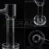 Beracky Full Weld Smoking Terp Slurper Quartz Banger z kwarcowym filarem/czapką kwarcową 10mm 14mm 18mm 20mmOD bezszwowa fazowana krawędź Slurpers zestaw gwoździ do bongów Dab Rigs