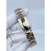 Hot Seller Orologi da donna 31mm Quadrante bianco romano Two Tone Oro rosa Acciaio inossidabile Meccanico Automatico Data Premium Sport per uomo e donna Orologi alla moda