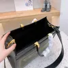 High capacity Mirror Quality Designer leather Shoulder Bag Light luxury Crossbody For Men Women Classic Famous Brand Shopping Purses220209