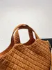 Brown ICare Torby Women Większe zakupy Maxi Hanbdags moda zamsz gaby denim designerka plażowa torba na plażę