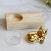 Candlers Nordic Wood Home Decoration Animaux Mod￨les Mod￨les Candabros d￩coratif Creative Candlestick Party Mariage Cadeaux