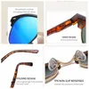 Lunettes de soleil pliantes HD polarisées hommes femmes Designer Club marque plié lunettes de soleil de conduite aveugle Dropp Master Shades4135571