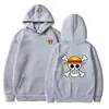 Luvtröjor herr Anime One Piece Män Kvinnor Mode Luffy Pullover Oversized Luvtröja Sweats Barn Hip Hop kappa Pojkar Herrkläder Sudaderas