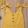 Rompers 26Y Newborn Cotton Linen Romper Toddler Baby Boy Girls Summer Sleeveless Romper Button Jumpsuit Outfits Sunsuits Baby Overall J220922