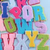 Notions Iron on Letter Patch A-Z Chenille Patches Embroidered Alphabet Appliques for Decorate Repair Hats Sweater Jacket Bags