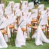 Sashes Romantic Garden Wedding Chair Cover Back Sashes Bankett Decor Christmas Födelsedag Formella bröllopstolar Sashes2m Lång x1,5 m bred LT079