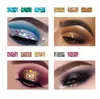 4-Colors Glitter Eyeshadow Palette Ultra Pigmented Makeup Eyeshadow Powder with 3D Finish Long Lasting & Waterproof