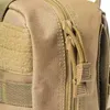 حقيبة الملحقات الطبية التكتيكية حقيبة التمويه متعدد الوظائف في الهواء الطلق أكياس الخصر المنقذة للحياة