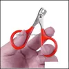 Cat Toys Cat 1Pcs Professional Pet Dog Puppy Tagliaunghie Toe Claw Scissors Trimmer Prodotti per la toelettatura per cani di piccola taglia Drop Delivery 2 Dhdxo