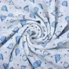 スリーピングバッグEborn Muslin Bamboo Swaddle100％コットンタオル幼児ラップベビースワドルのための毛布キャリッジサマーカバー120x120cm 221007