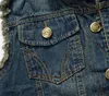 Coletes masculinos Dimusi Summer rasgou o colete de jeans masculino de jeans masculino Tampa de jeans lavados Coloque Man Marca Cowboy Hip Hop Jaqueta sem mangas 6xl YA564 221008