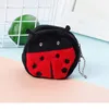 Party Favor Cute Plush Mini Wallet Soft Cartoon Plush Coin Purse Key Bag Girls Lovers Valentine's Gifts RRE14796