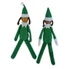 Snoop on the Stoop Christmas Elf Doll Spy on a Bent Toys Xmas New Year Party Decor