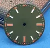 Kits de réparation de montres, accessoires lumineux bleu vert 28.5mm, Surface du cadran pour mouvement 2824/8215/8200, horlogers, pièces de rechange à monter soi-même