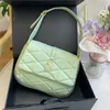Trendy Hobo Underarm Bags Ladies Shoulder Handbags Clutch Totes Designer Letter Leather Bags With Box