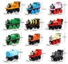 Emily Wood Train Magnetic Wooden Trains Model Car Toy compatível com a marca Brio Rastreia Locomotivas Railway Toys for Child