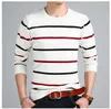 Chandails pour hommes Marque Social Coton Mince Hommes Pull Pulls Casual Crochet Rayé Tricoté Pull Hommes Slim Fit Jersey Vêtements 221008