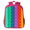 3D Tryckt Push Bubble Ryggsäckar Party Favor Gifts For Kids Fidget Children Bag Rainbow Back to School Mochila Bookbag Boutique 32