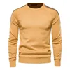 Maglioni da uomo AIOPESON Maglione con maniche a goccia impiombato Uomo Casual Oneck Pullover slim fit Maglioni da uomo Maglione invernale caldo lavorato a maglia per uomo 221007