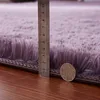 Mattor silkeslen fluffig matta modern heminredning lång plysch raggy matta barn lek mattor soffa levande sovrum sovmatta balkong mattor 221008
