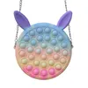 Rainbow Macarone Bubble Chain Sac Portefeuille Childre