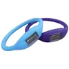 Podomètres Anion Silicone Fitness Tracker Bracelet en Silicone Bracelet podomètre portable couleur bonbon Bracelets en caoutchouc cadeaux