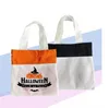 armazém local sublimação em branco saco de doces de halloween natal saques mix color color presente saco reutilizável personalizado