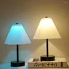 Tischlampen Retro LED Plissee Lampe für Schlafzimmer USB Powered Schreibtisch Licht Studie Nachttisch Zimmer Dekor Nacht Kinder Weihnachtsgeschenke