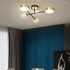 Lustres Salon Lampe 2022 Style Contemporain Minimaliste Lumière De Luxe Nordique Chambre Principale Plafonniers Led Éclairage Intérieur