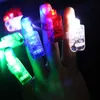 LED Gants Magic finger lights Lumineux LED Anneau Lumière Lampe Faisceaux Torche Pour La Fête KTV Bars rave