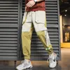 سروال الرجال للرجال زرة قطنية خياطة جيوب الألوان البضائع 2022 سراويل الخصر المرنة ورك العلامة التجارية بالإضافة إلى الحجم W406