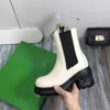 Гардероб 02 флэш -контрастная подошва шина лодыжка сапоги трава зеленый резиновый дождь Женские женщины патент марки