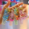 Cute toon Dinosaur Chain for Women High Quality Acrylic Animal Pendant chain Accessories Car Key Rings Jewelry Gifts 1008
