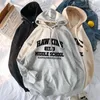 Herrtröjor tröjor våren vinter varm fleece hög kvalitet överdimensionerad hoodie tröja mode fitness hip hop streetwear hoodie kvinnor 221008