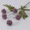 Decorative Flowers 10pcs Simulation Flower 5 Small Thorn Balls Wholesale Dandelion Fake Pography Shooting Props