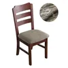 Housses de chaise 1/2/4/6 pièces tissu imperméable coussin de siège housse extensible housses pour El Banquet salle à manger salon
