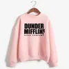 Women's Hoodies Women's & Sweatshirts Women Dunder Mifflin Inc Paper Company Wernham Hogg TV Show Michael ScoSpace Sweatshirt Tops The