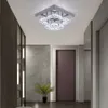Square K9 Crystal tak ljuskronor korridor sovrum hänge ljus garderob dekorativ lampa inomhus belysning ljuskrona fixture9588827