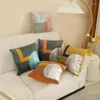 Pillow Luxury Technology Cloth Cover Living Room Sofa Leather Waist Modern Pillowcase