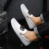 2022 New Lefong Shoes Men Shoes Pu Solid Color Fashion Fashion Light Moving Daily Driving Shoes AD339