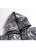 Parkas pour femmes XITAO femmes mode déesse ventilateur poche hiver fendu col à capuche petit frais décontracté DMY1754 221007