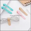 Other Household Sundries 4 Pieces Sile Strap Anti-Lost Earphone Storage Soft Tape Data Strap Organizer Winder Drop Delivery 2021 Home Dhthr