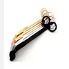 4 Colors Stainless Steel Candle Wick Trimmer Oil Lamp Trim Scissor Cutter Snuffer Tool Hook Clipper personality
