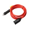 Auto -organisator Premium 12V 24V Sigaret Lighter Extension Cable Plug met 10A Zekering 3,6 m