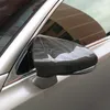 Car Mirror Cover for Lexus ES IS G/LS CT RC Dry Carbon Fiber Horn Mirror Rearview Housing Covers Caps