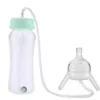 Babyflaskor# 300 ml Matning Kids Cup Pp Water With Straw Sippy Children Training Cute Drinking Handfree Born 221007