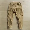 Mens Pants Erkekler Kargo Çoklu Cepleri Spor Demetli Ayak Eğitim Poşetleri Fitness Giyim Ropa Hombre Pantalones 221007