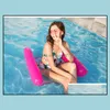 Altre forniture per feste di eventi galleggianti acqua galleggiante acqua galleggiante giocattoli galleggianti sedia a letto gonfiabile per la consegna di gocce per goccia 2021 dh7zw