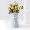 Decoratieve bloemen kunstmatige Noordse handgemaakte simulatie rozen trouwhuis decoratie Pearl Bud Bouquet 30 cm